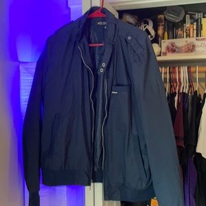 Members only retro Navy jacket (L)